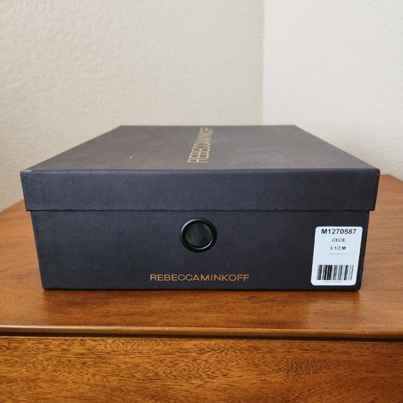 Rebecca Minkoff Cece Platform Sandals - Stone - Size 5 - Picture 7 of 8